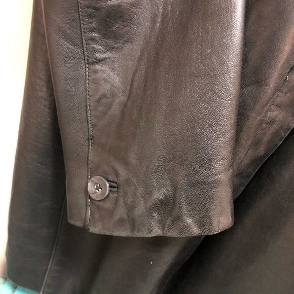 Kenneth Cole Reaction Leather Jacket Size Large - Picture 10 of 12